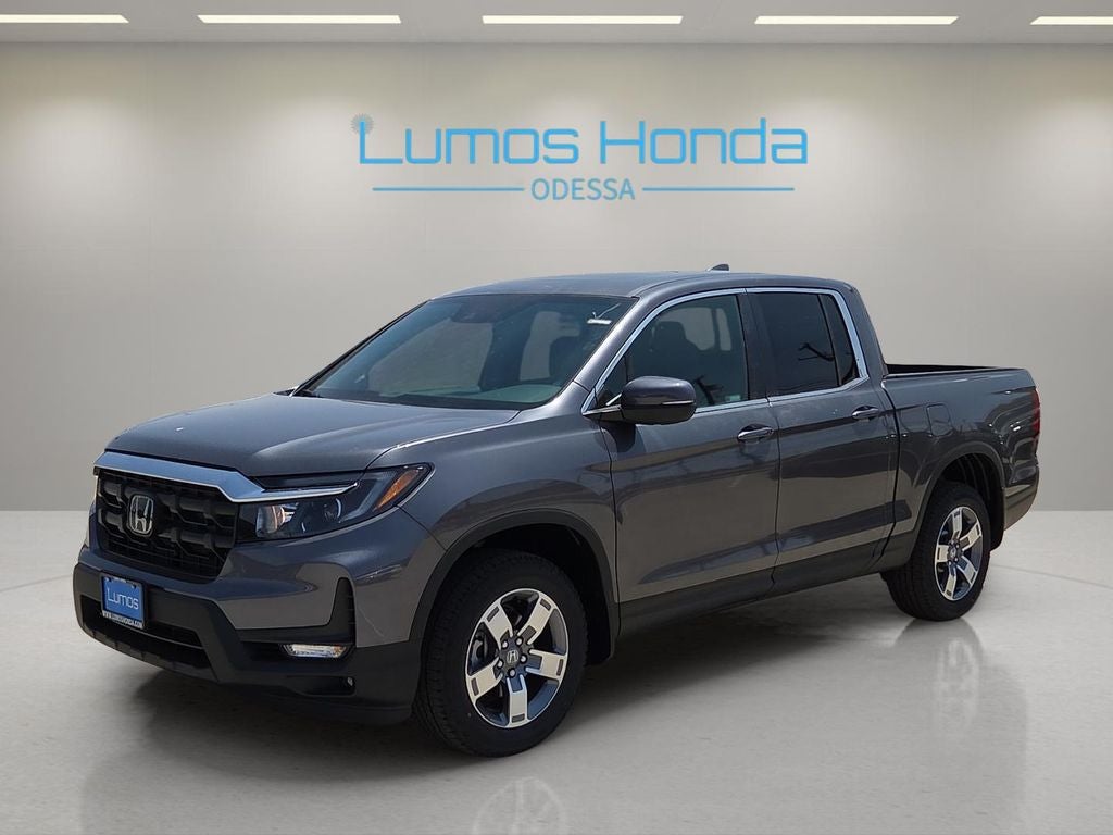 2026 Honda Ridgeline RTL in Gv — front three-quarter view
